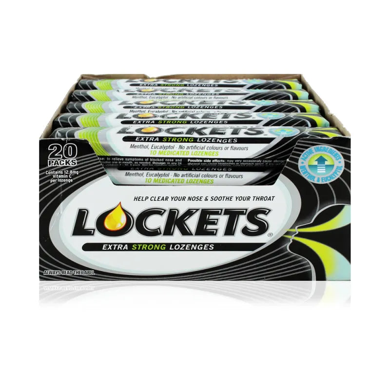 Lockets Extra Strong X20 (Pack of 20)