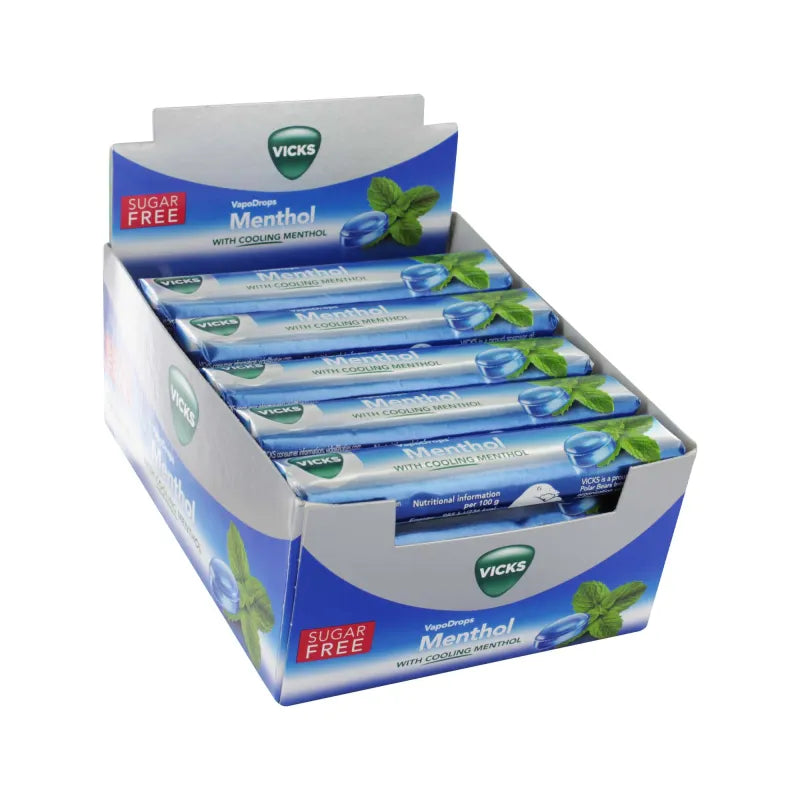 Vicks Drops Menthol X24 (Pack of 24)