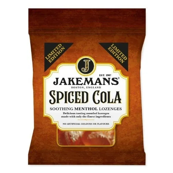 Jakemans Spiced Cola 73G Bags X12 (Pack of 12)