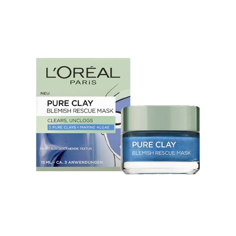 Loreal Pure Clay Face Mask Blemish Pot (Pack of 6)