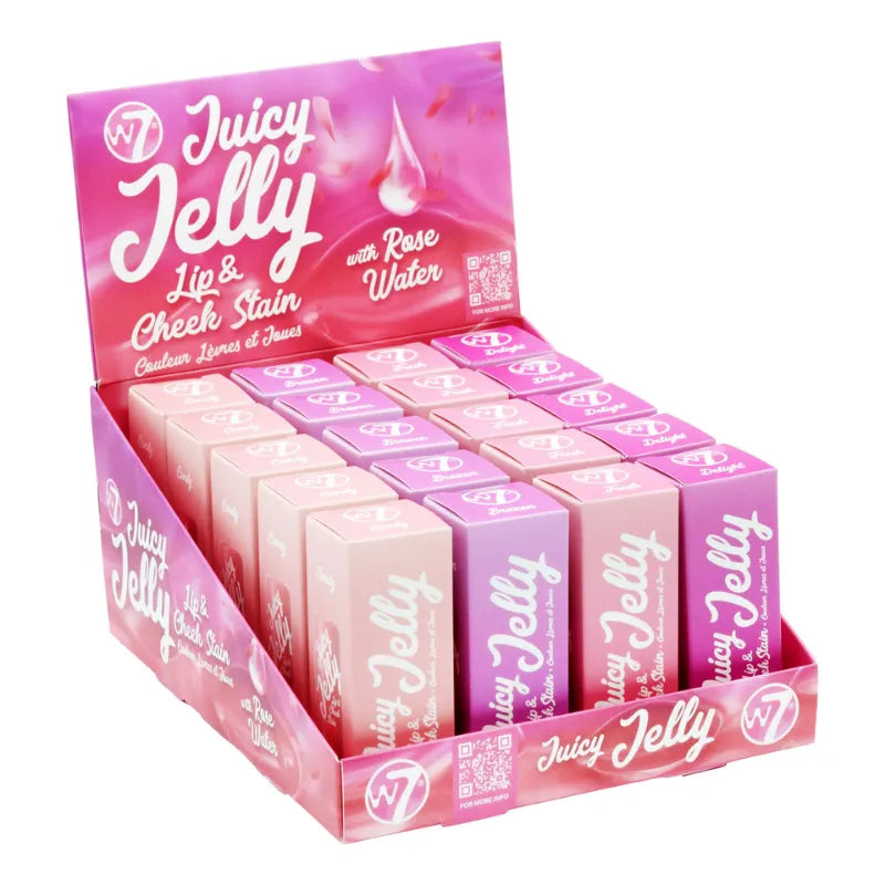 W7 Juicy Jelly Lip and Cheek Stain Dis – lip colour