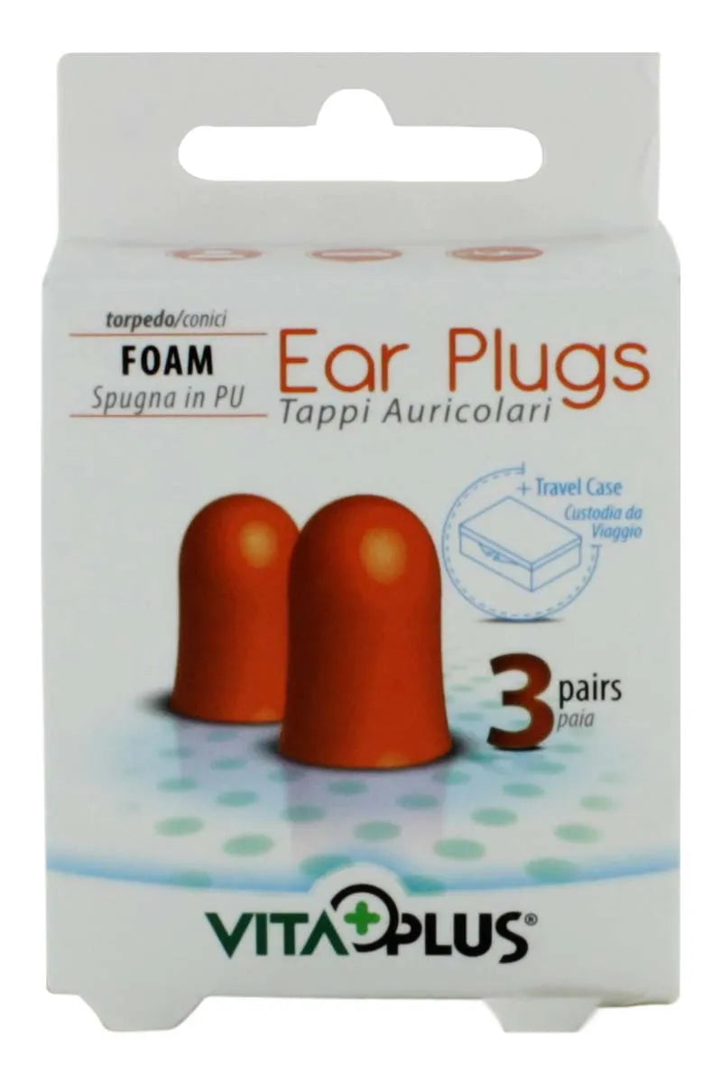 Vms023 Torpedo Foam 3 Pair E/Plugs (Pack of 6)
