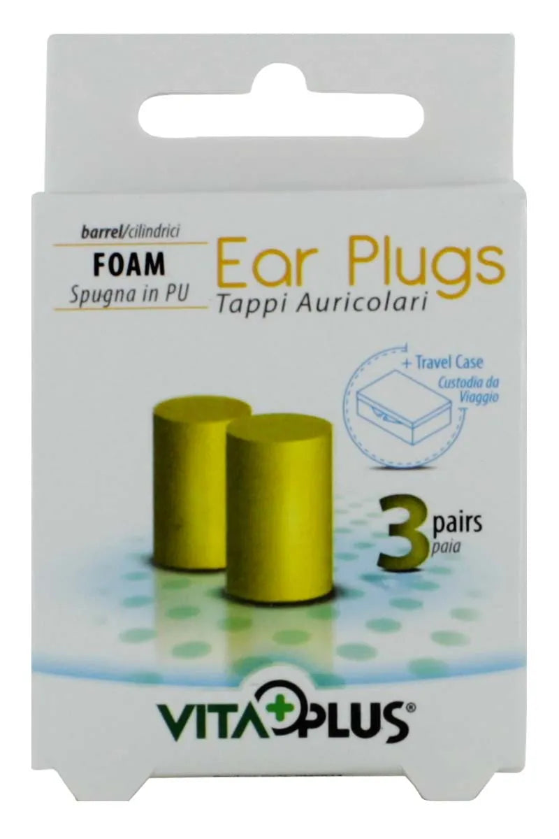Vms024 Barrel Foam 3 Pair E/Plugs (Pack of 6)