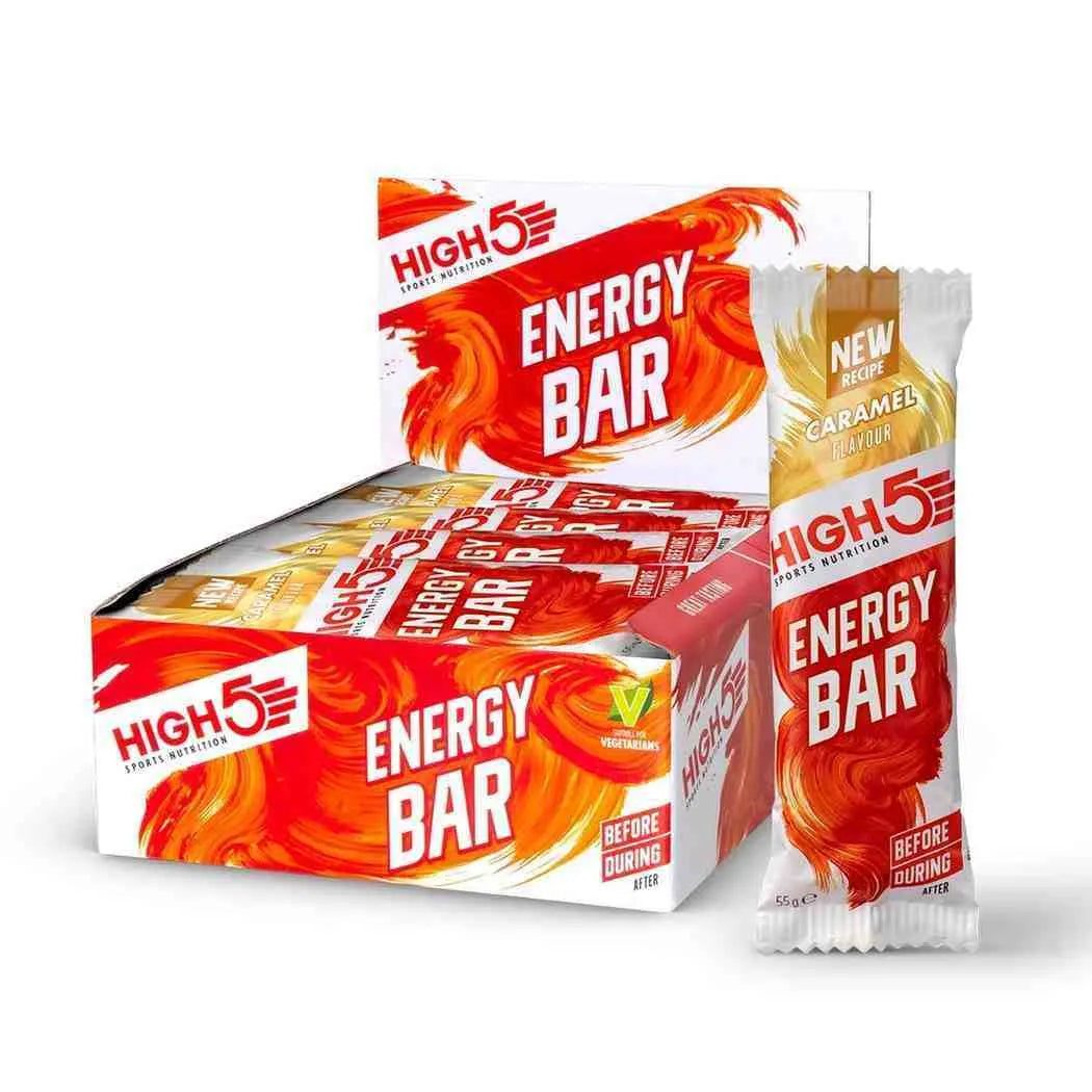 High 5 Energy Bar Caramel 55G X12 (Pack of 12)