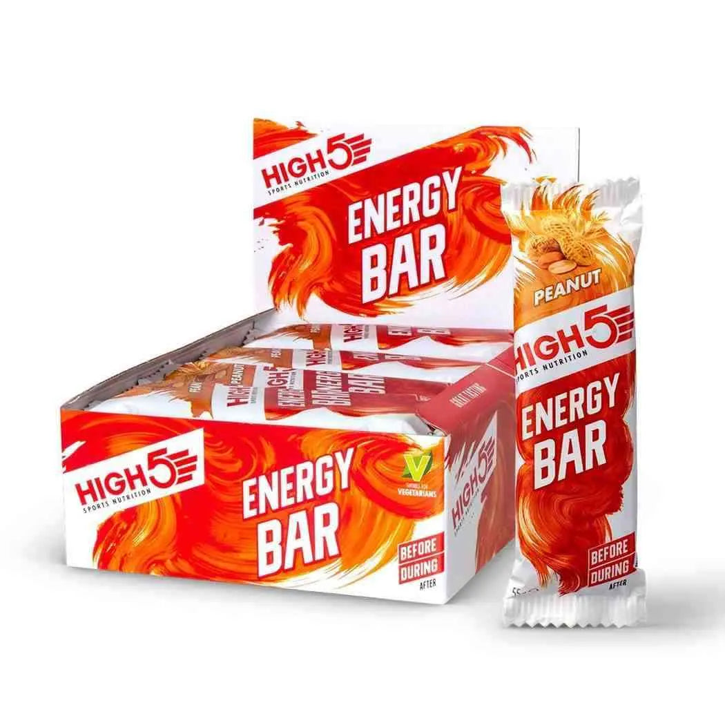 High 5 Energy Bar Peanut 55G X12 (Pack of 12)