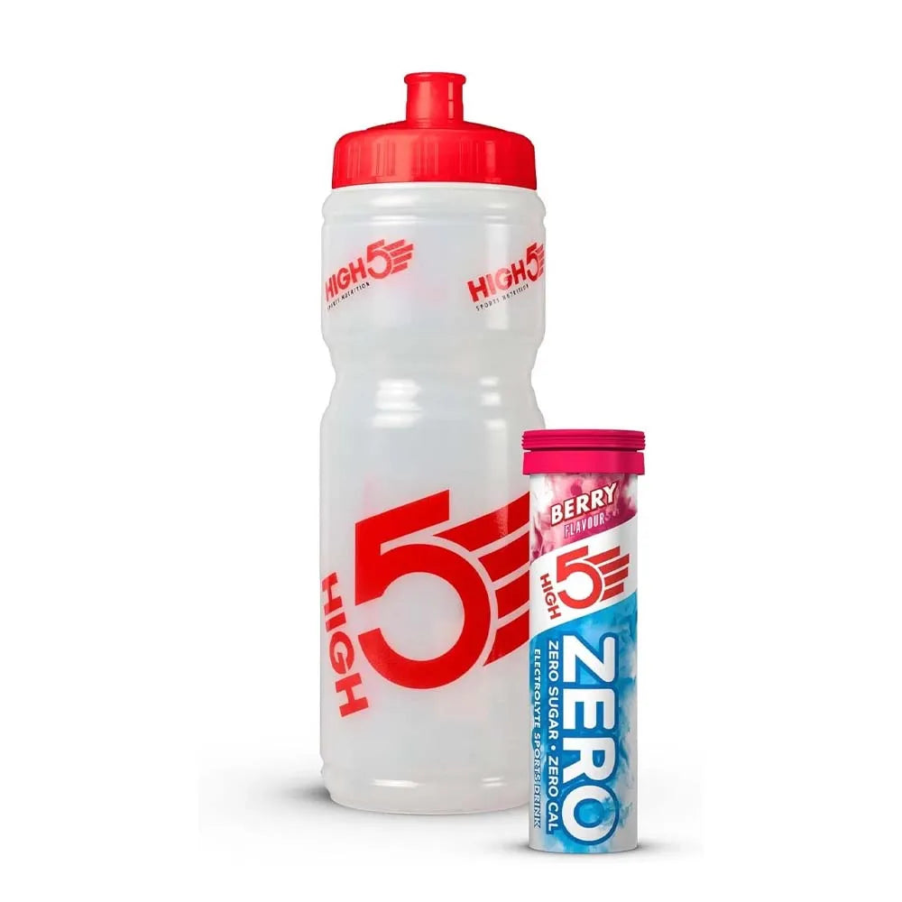 High 5 Zero Salts Tube Hydration Drink Bottle Set (Pack of 3)