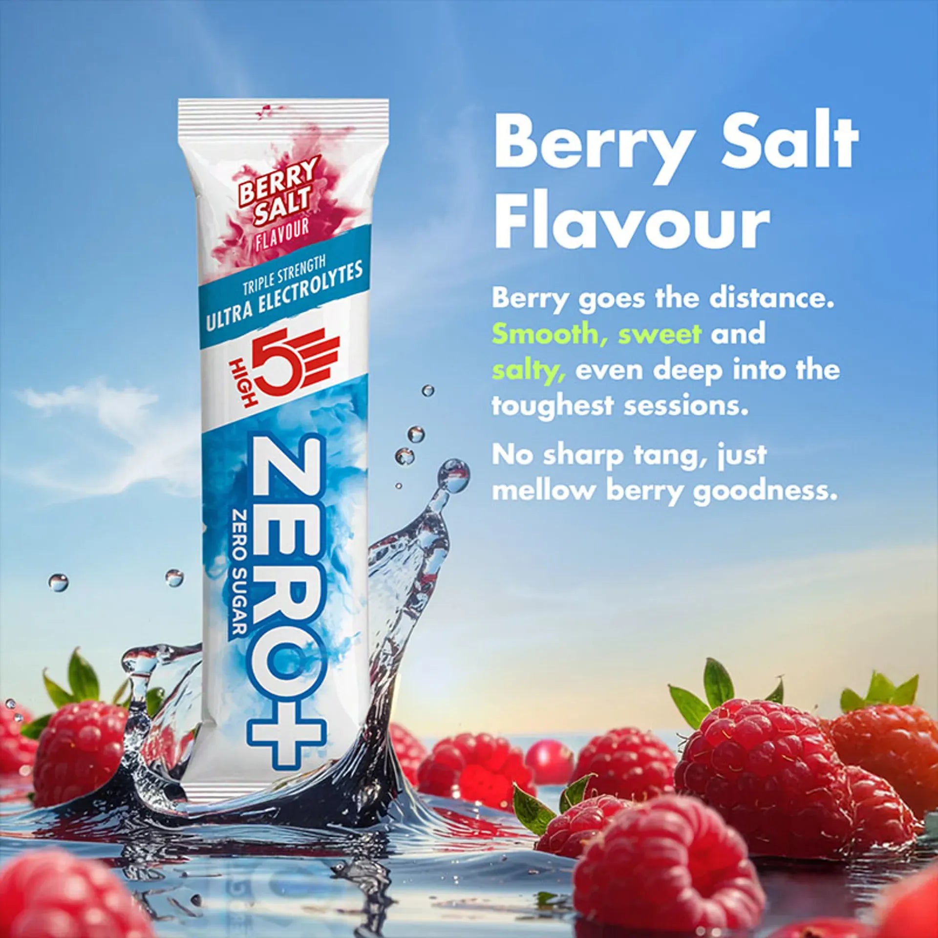 High 5 Zero Berry Electrolytes Triple Strenght Sachet 17.5G X16 (Pack of 16)