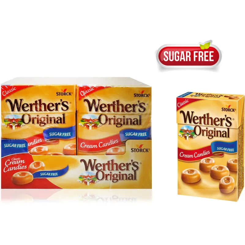 Werthers Sugar Free Candies X10 (Pack of 10)
