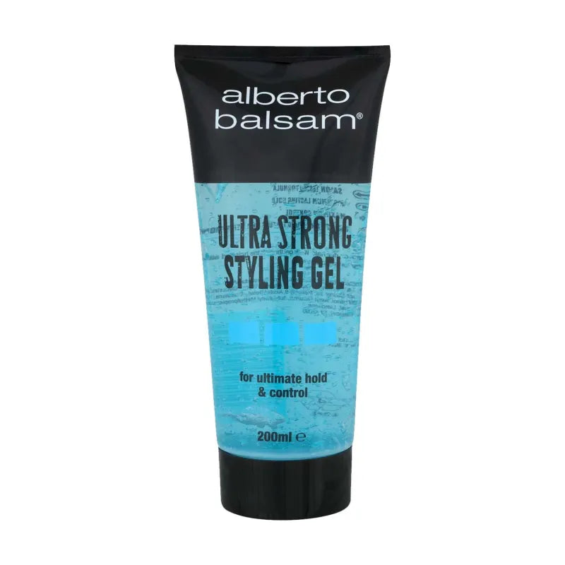 Alberto Balsam Styling Gel Ultra Strong 200ML (Pack of 6)