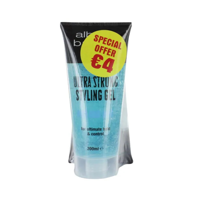 Alberto Balsam Styling Gel Ultra Strong 200ML Twin PK (Pack of 6)