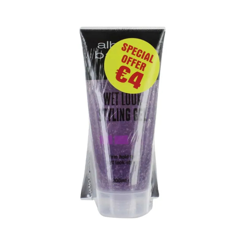 Alberto Balsam Styling Gel Wet Look 200ML Twin PK (Pack of 6)