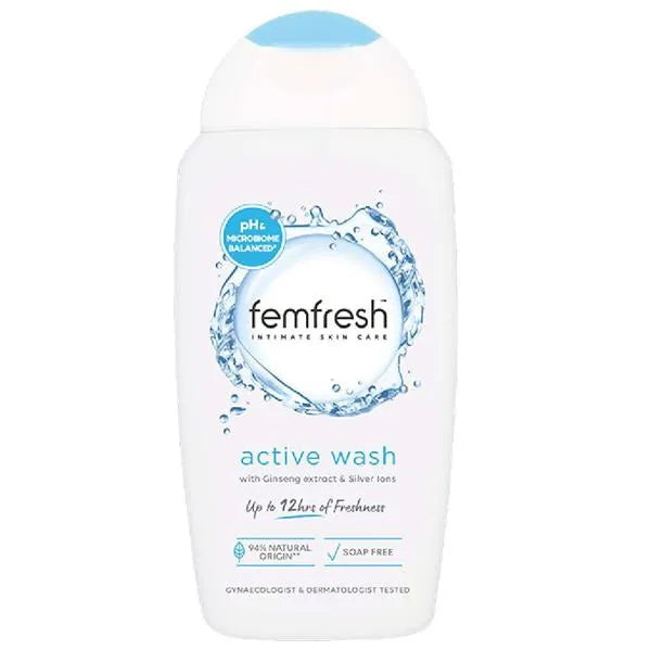Femfresh Daily Active Wash 250ML (Pack of 6)