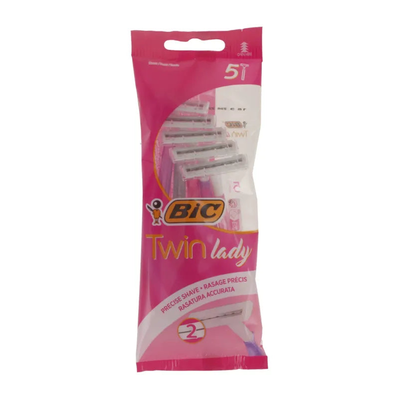Bic Twin Razors Lady 5S (Pack of 6)