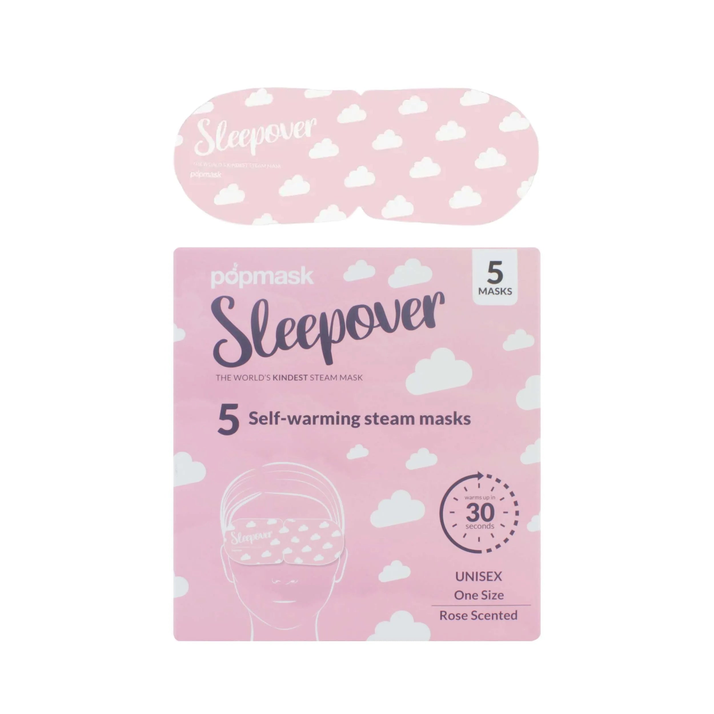 Sleepover 5 Self Warming Eye Masks (Pack of 6)
