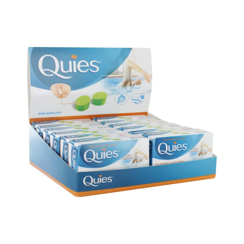 Quies Standard Silicone Ear Plugs (Pack of 12)