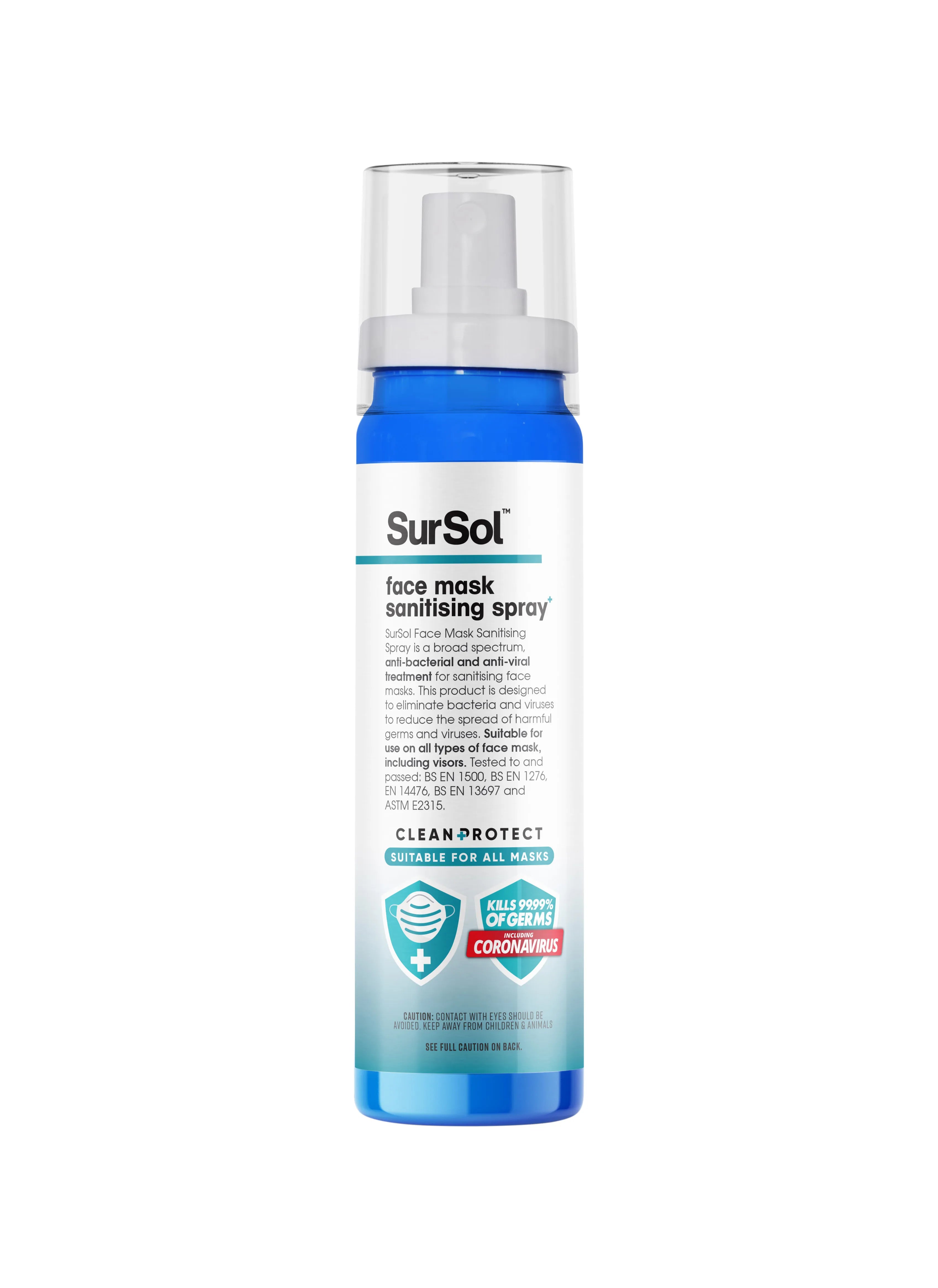 Sursol Face Mask Sanitising Spray 100ML (Pack of 6)