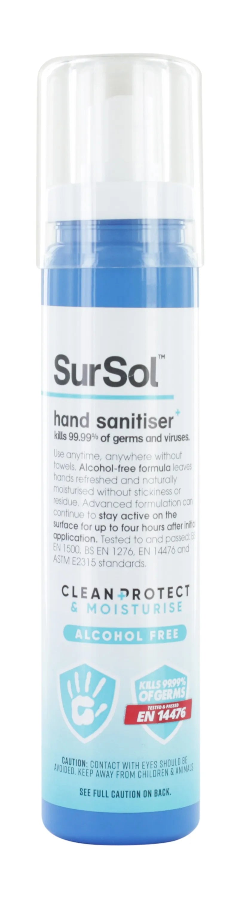 Sursol Alcohol Free Hand Sanitiser 100ML (Pack of 6)
