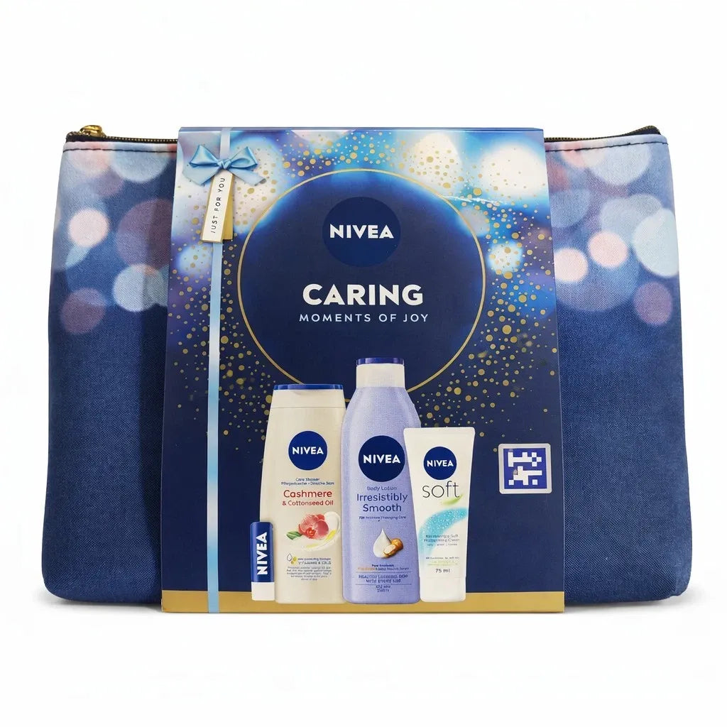 Nivea Caring Moments Of Joy 5Pc Gift Bag Set (Pack of 6)