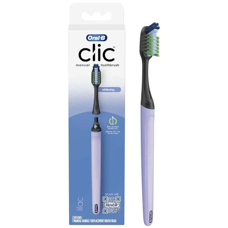 Oral B Clic T/Brush Lilac (Pack of 12)
