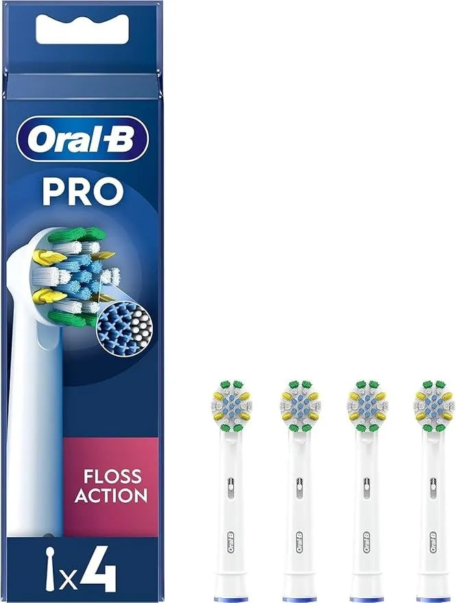 Oral B Pro Floss Action 4 Pack Heads (Pack of 6)