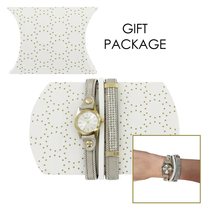 Moon Dove Watch Braclet Gift Box In Pouch (Pack of 6)