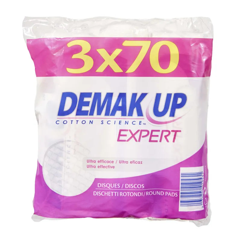 Demak Up Expert Multipack Cotton Round 70S X 23 (480408) (Pack of 23)