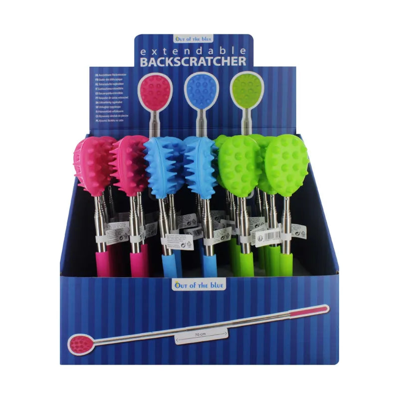 61/1838 Extendable Cactus Back Scratcher X24 (Pack of 24)