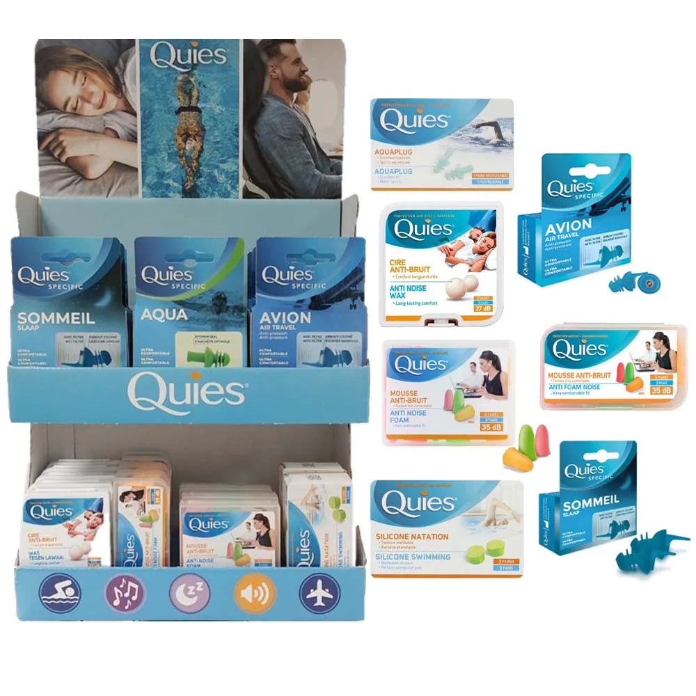 Quies Ear Protection 31 Piece Display