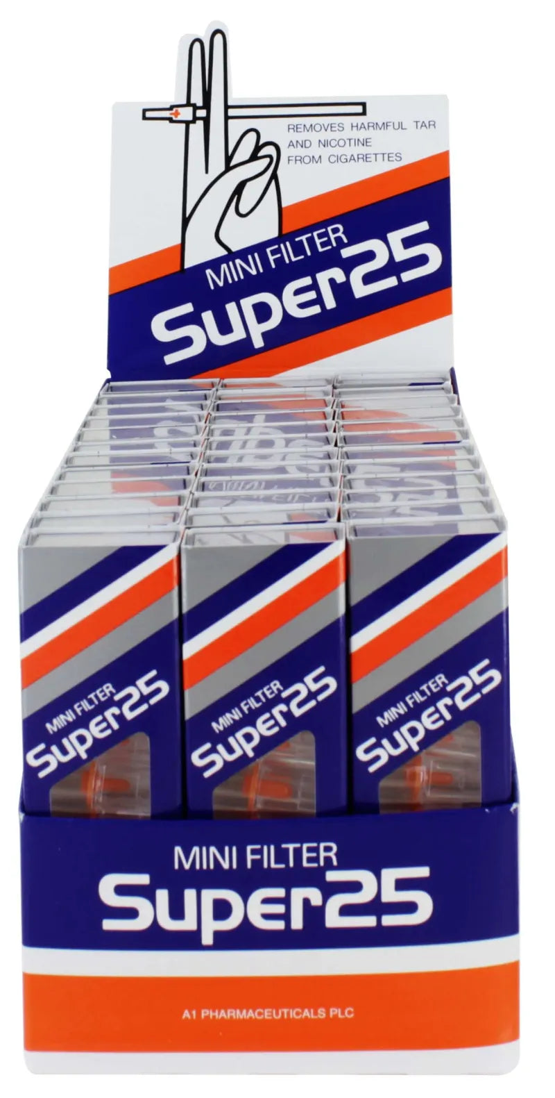 Cigarette Filters Super 25 X 36 (Pack of 36)