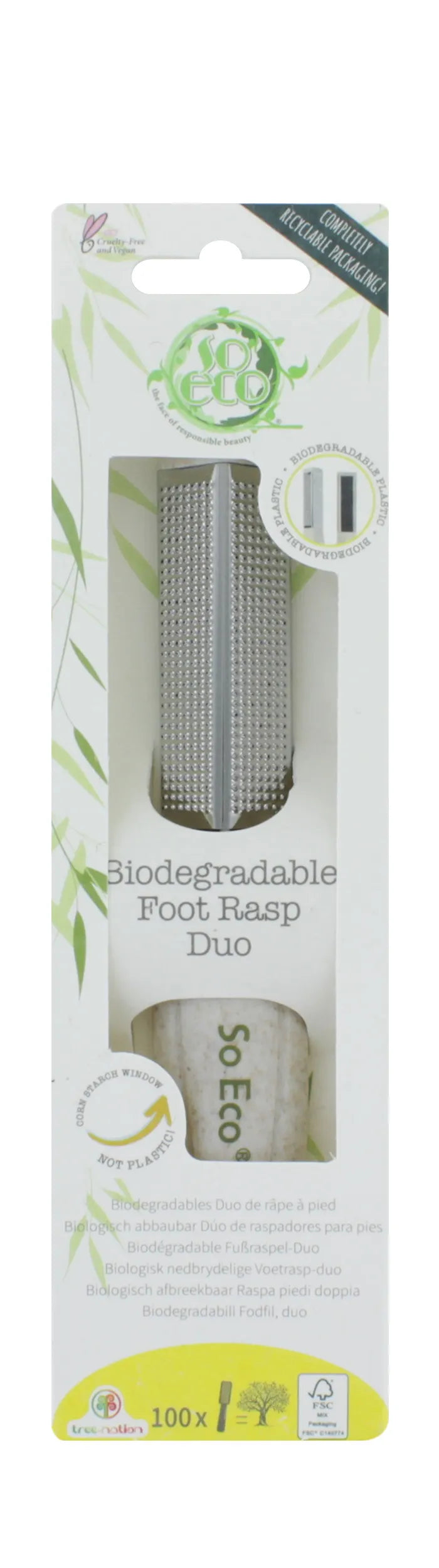 So Eco Foot Rasp Duo 80 40 076 (Pack of 6)