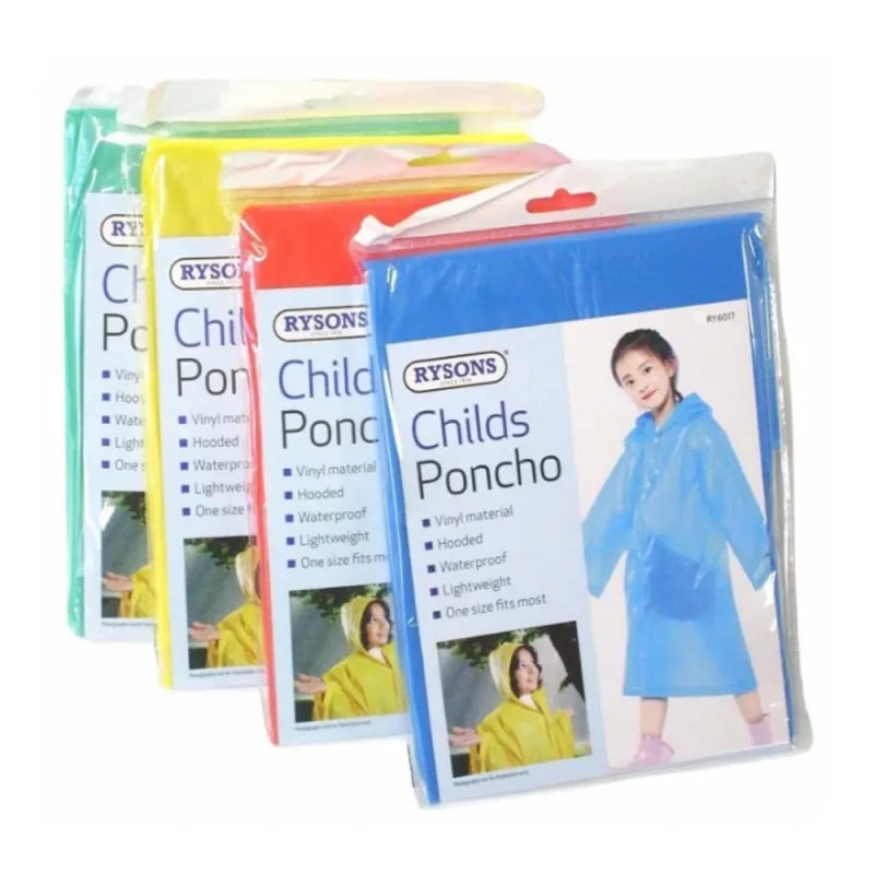Ry6017 Rysons Childs Poncho (Pack of 6)