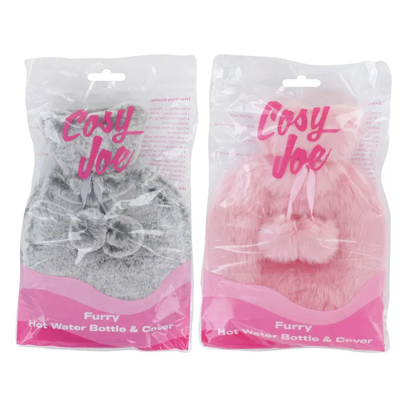 Cosy Joe Round Covered Hot Water Bottle 1L (Pack of 6)