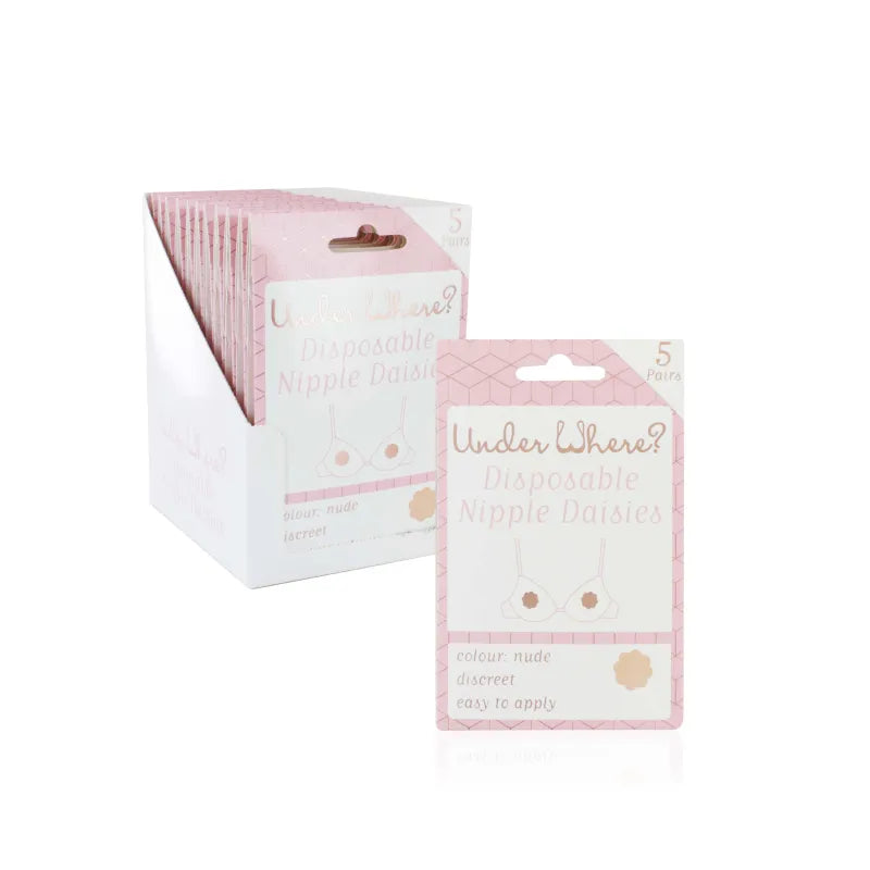 Under Where? Disposable Nipple Daisies (Pack of 12)