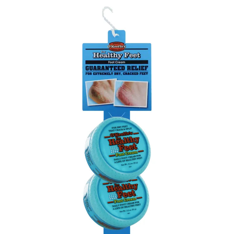 O'Keeffe'S Healthy Feet Pot 91G Clipstrip X 6 8044003 (Pack of 6)