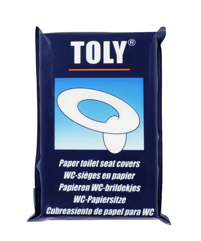 Toly Paper Toilet Seat Covers Disp X30 (Pack of 30)