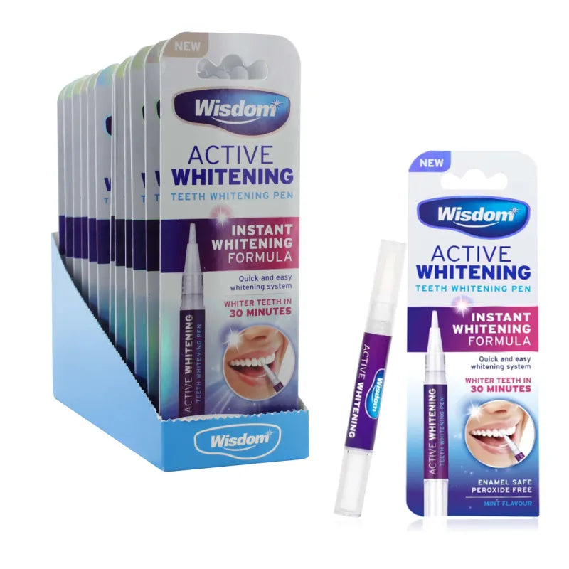 Wisdom Whitening Teeth Pen X12 (Pack of 12)