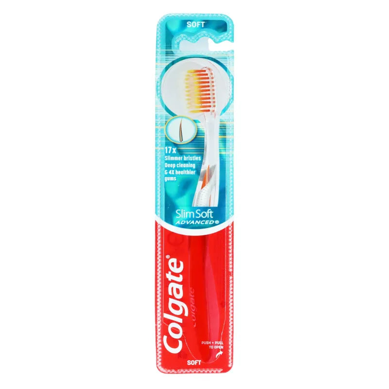 Colgate Toothbrush Slim Soft Advanced X12 (Pack of 12)