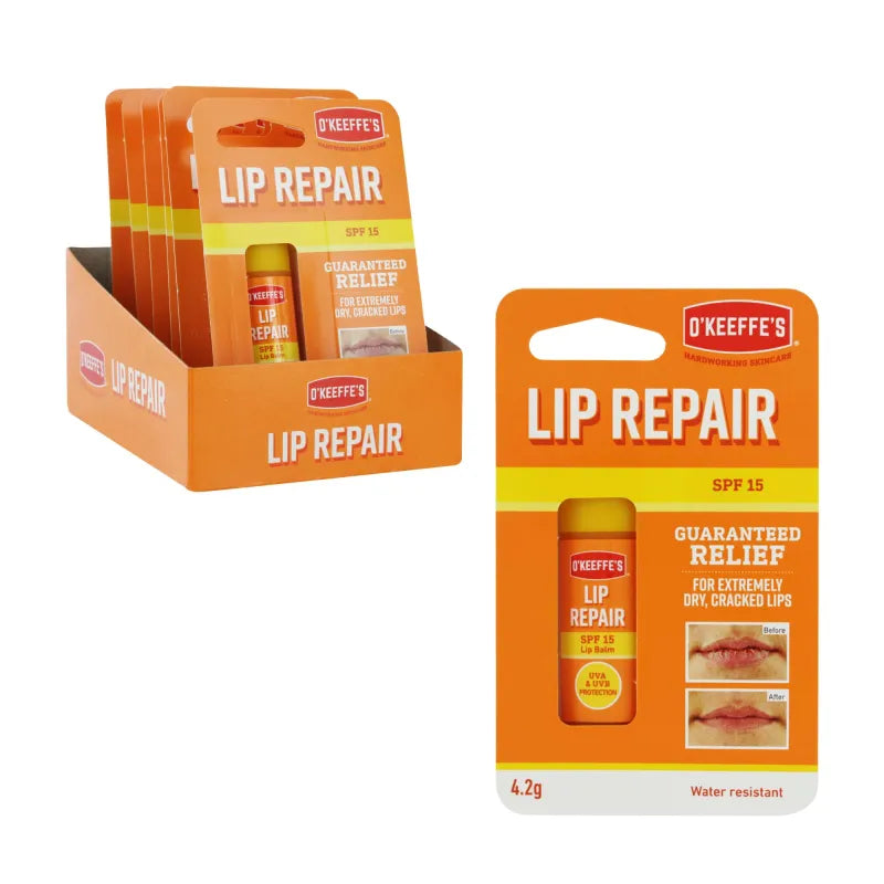 O'Keeffe'S Lip Repair SPF15 X 6 (113556) (Pack of 6)