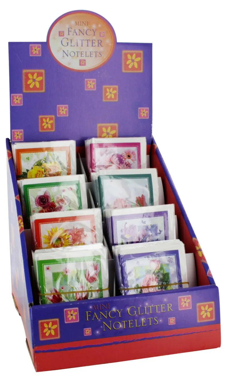 98362 Fancy Notelets X 144 Display (Pack of 144)