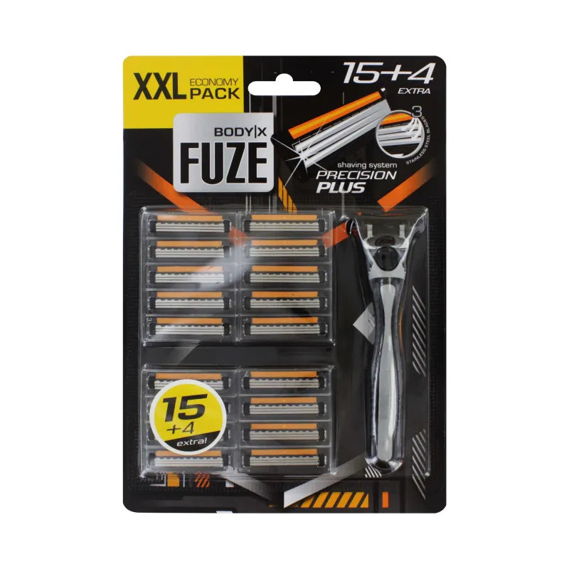 Fuze Triple Blade Xxl 15+4 Razors (Pack of 6)
