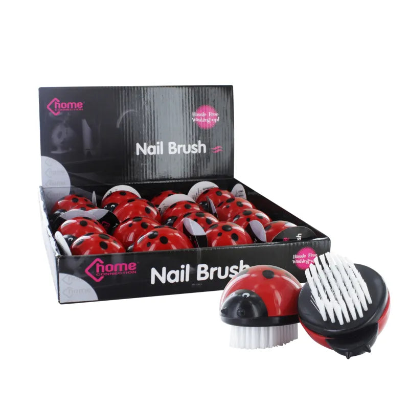 724012 Ladybird Nail Brush X16 (Pack of 16)