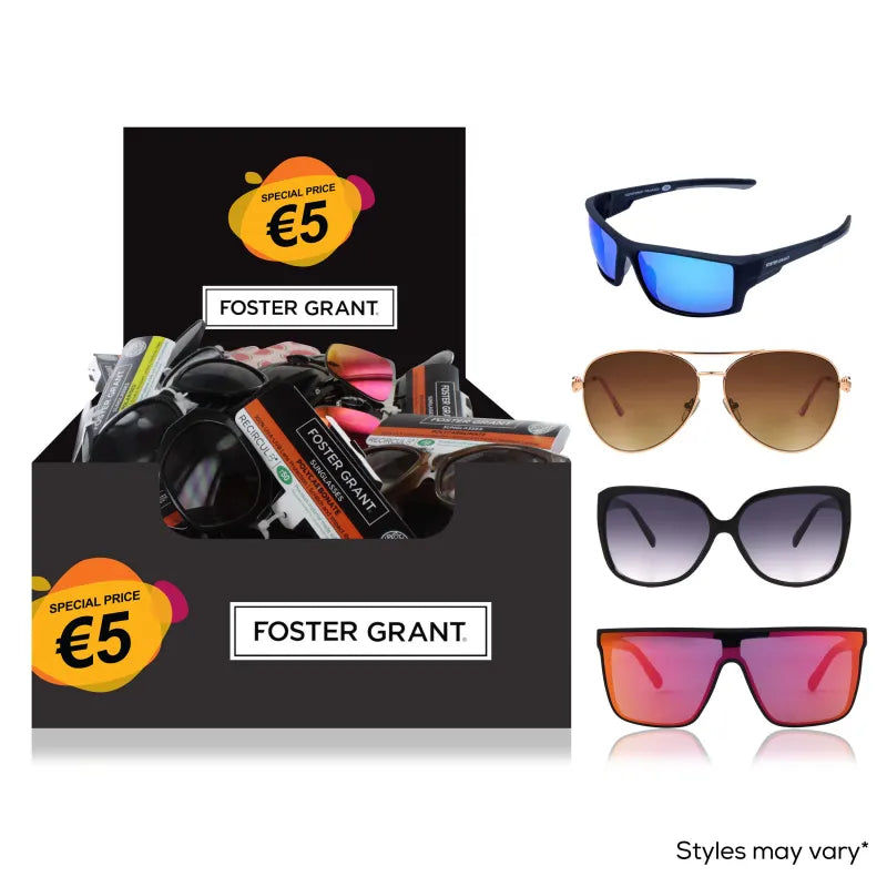 Foster Grant Sunglasses Mixed*** Special Disp X40 (Pack of 40)