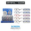 Crystal Clear Reading Glass Blue Lens Display X 30 (Pack of 30)
