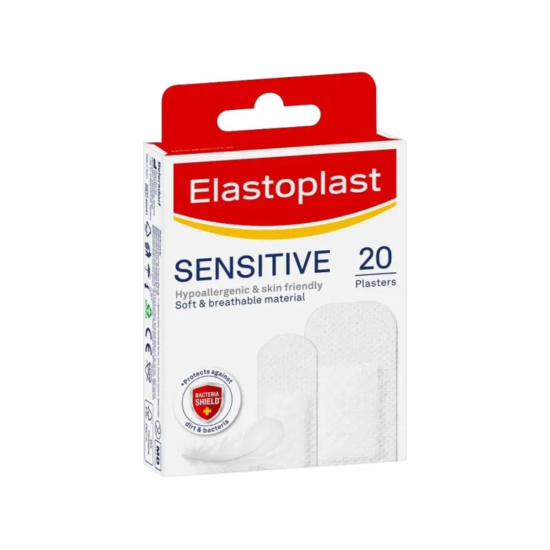 Elastoplast 20 Sensitive Plasters (Pack of 10)