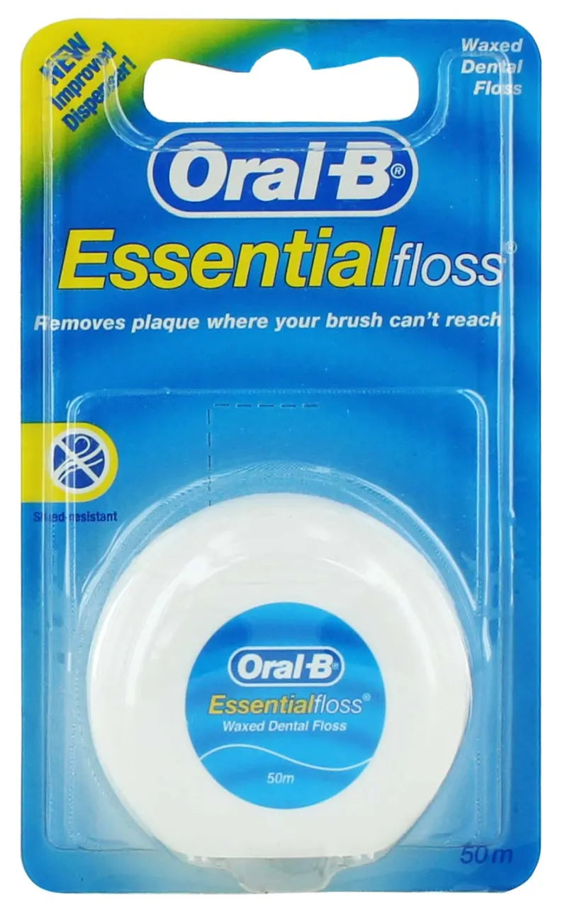 Oral B Essential Floss Unwaxed (Pack of 12)