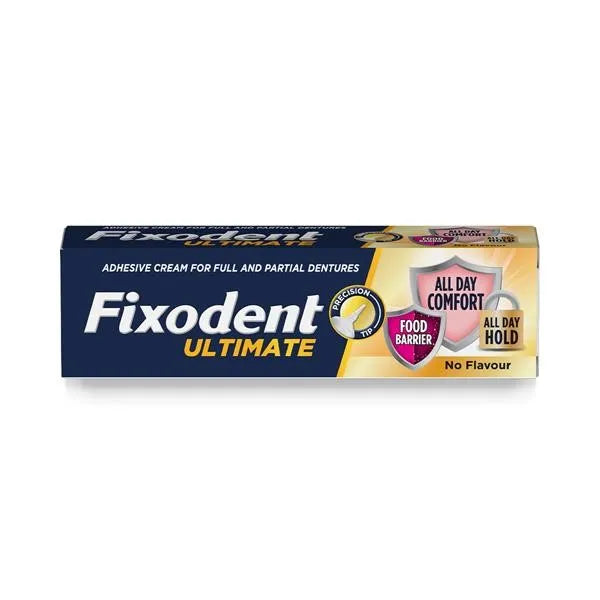 Fixodent Ultimate Flavour Free 40G (Pack of 12)