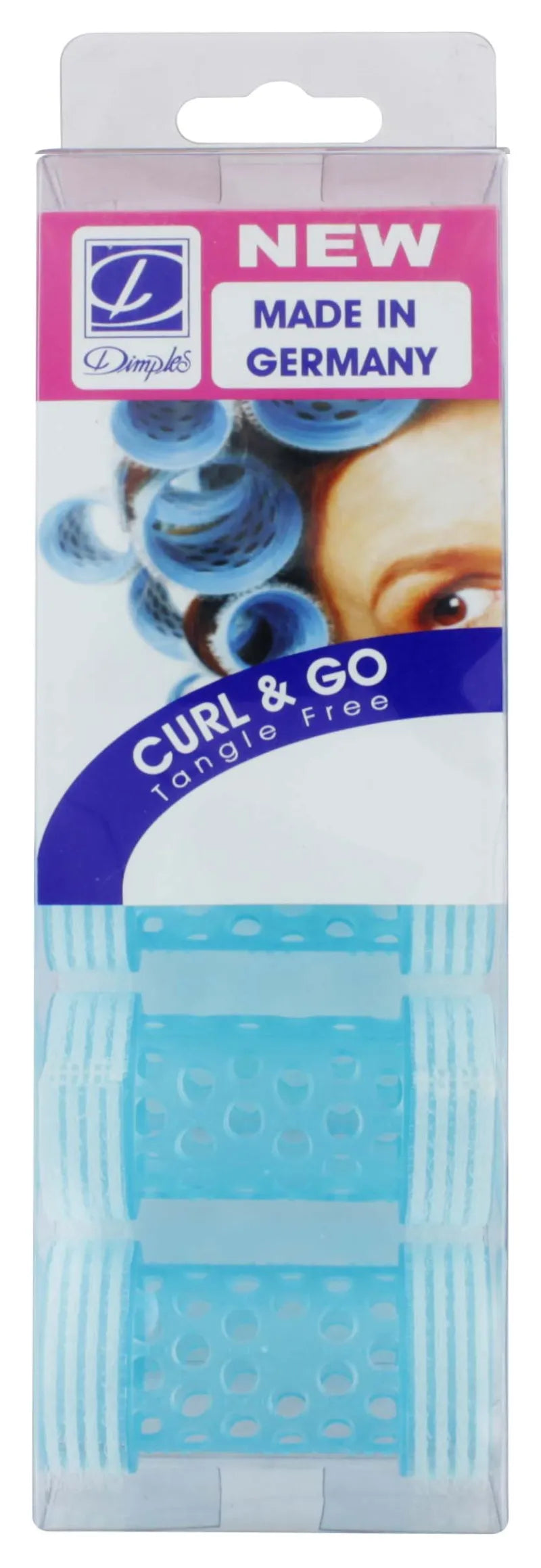 Dimples Curl & Go Velcro Rollers (Pack of 3)