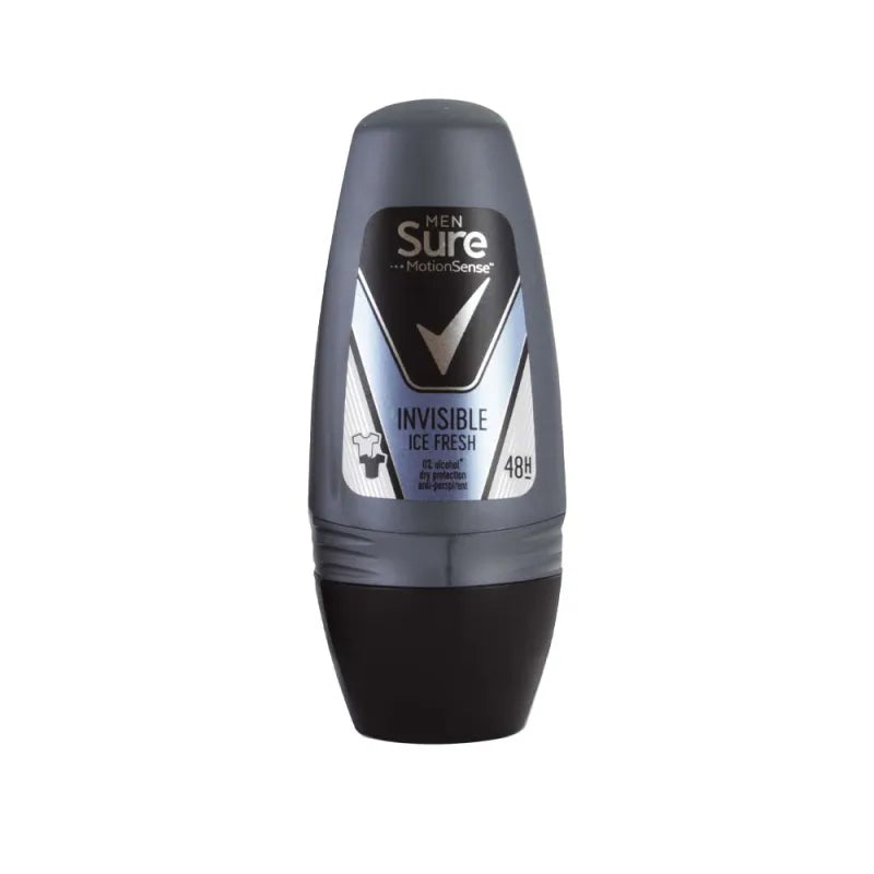 Sure Invisible Ice Roll On Men 50ML (Pack of 6)