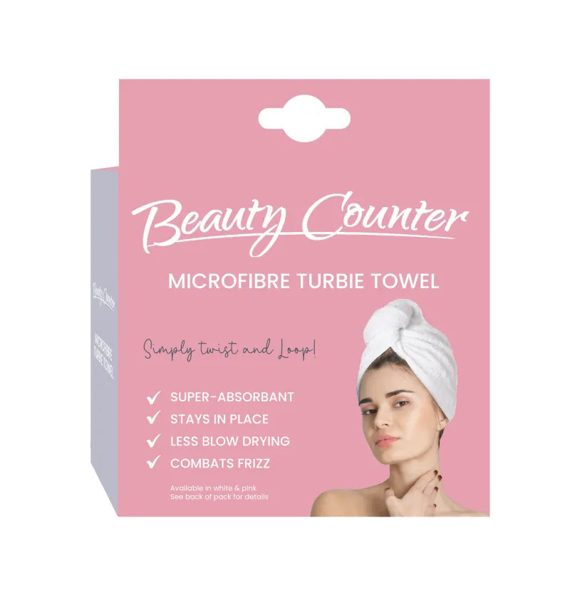 Beauty Counter Turbie Towel (Pack of 3)