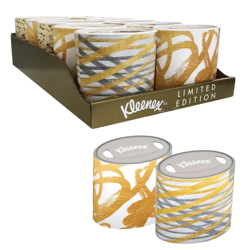 Kleenex Limited Edition Oval Box Tissues X10 (Pack of 10)